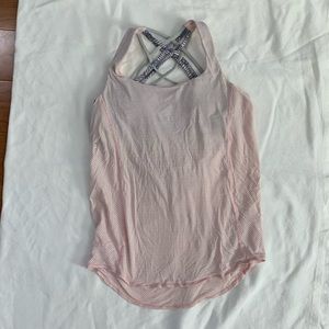 Lululemon top with built in sports bra, size 6
